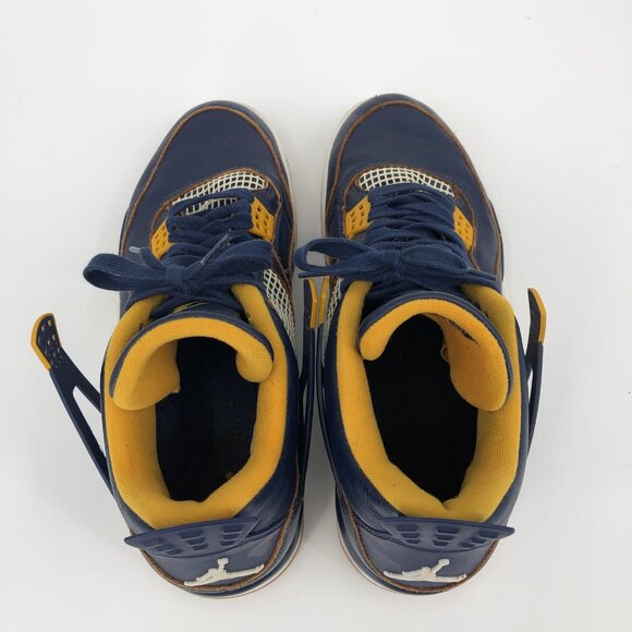 Jordan Blue & Yellow Athletic Sneakers | Lace Up, Size 11 main image 4